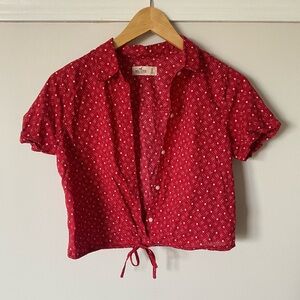 Hollister baby button-up tee